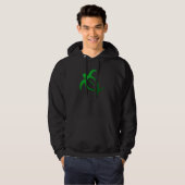 Pétroglyphe hawaïenne de Honu - sweat - shirt à (Devant entier)