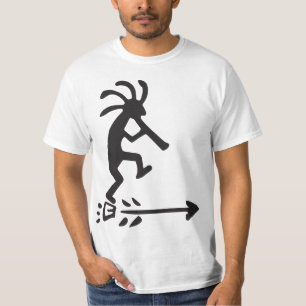 Petroglyphes Silhouette Kokopelli T-shirt