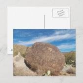 petroglyphs briefkaart (Voorkant / Achterkant)