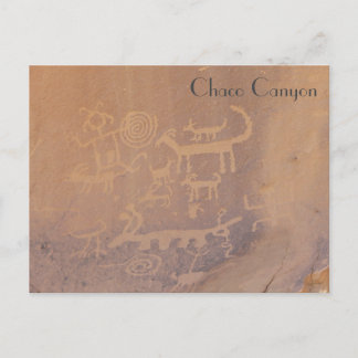 Petroglyphs - Chaco Canyon Briefkaart