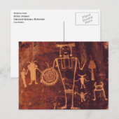 Petroglyphs, Dinosaur National Monument, Colorado Briefkaart (Voorkant / Achterkant)