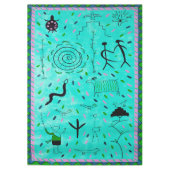 Petroglyphs Tablecloth Tafelkleed (Voorkant)