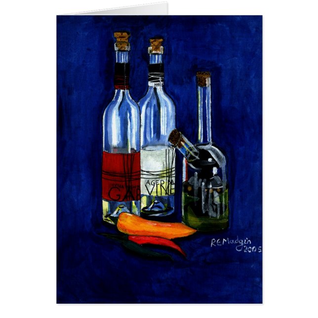 Pétrole, vinaigre, et piments (Devant)