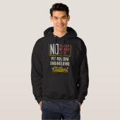 Petroleum Engineering Major Studen Afstuderen Hoodie (Voorkant volledig)