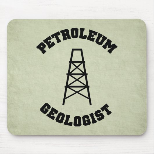 Petroleum Geologist Mousepad Muismat (Voorkant)