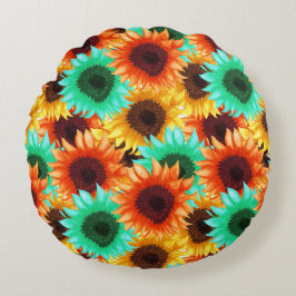 Petromozaal Rond Kussen