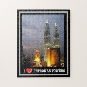 Petronas Toren - Kuala Lumpur - Maleisië - Ik Hou Legpuzzel