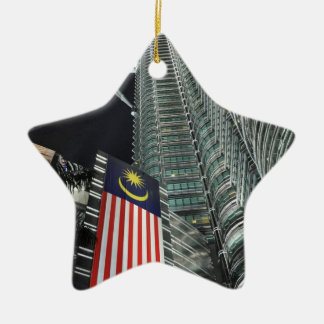 Petronas Towers bij nacht Keramisch Ornament