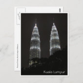 petronas tweedaagse torens briefkaart (Voorkant / Achterkant)