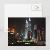 Petronas Twin Tower - Maleisië Briefkaart (Voorkant / Achterkant)