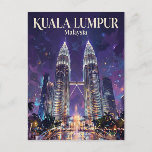 Petronas Twin Towers Maleisië Briefkaart