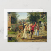 Petrushka komt eraan, 1888 briefkaart (Voorkant / Achterkant)