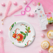 Petrykivka Oekraïense kunst Papieren Bordje (Feest)