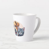 pets and dog latte mok (Rechterhoek)