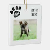Pet's First Christmas Custom Ornament hond of kat (Rechts)