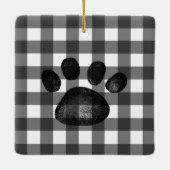 Pet's First Christmas Custom Ornament hond of kat (Achterkant)