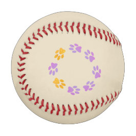 Pet's Footstep op je honkbal