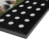 Pets Forever zwart-wit fotoglas Snijplank (Hoek)