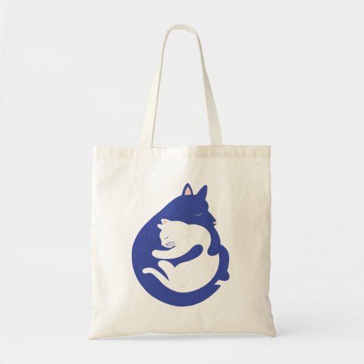 Pets Hugging Tote Bag (Voorkant)