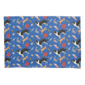 Pets on Parade Pillow Hoesje (op blauw) Kussensloop (Voorkant)