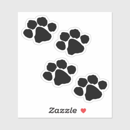 Pets Pawprinters Sticker (Vel)