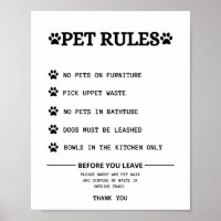 pets-regels ondertekenen