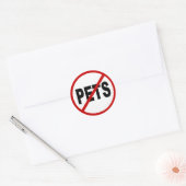 PETS RONDE STICKER (Envelop)