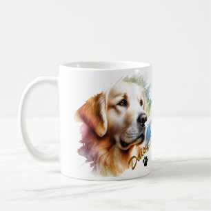 Pet's Simple Modern Cool Typography Naam Koffiemok