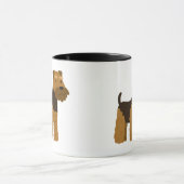 Pet's Simple Modern Cool Typography Photo Mug (Centre)