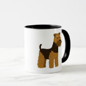 Pet's Simple Modern Cool Typography Photo Mug (Devant droit)