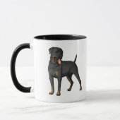 Pet's Simple Modern Cool Typography Photo Mug (Gauche)