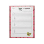 petsitter dagelijkse planner notitieblok (Gedraaid)