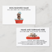 PetSitter Walker-hotelwinkel Visitekaartje (Voorkant / Achterkant)