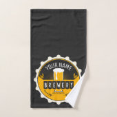 Petten bast brouwerijbier bad handdoek (Handdoek)