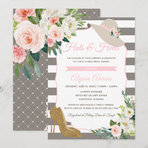 Petten en Heels Derby Greige Vrijgezellenfeest Flo Kaart