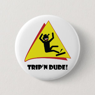 PETTEN, MOKKEN, ETC 2 RONDE BUTTON 5,7 CM