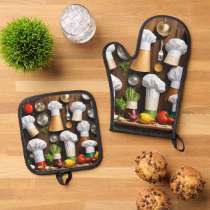 Petten Ovenwant & Pannenlap Set