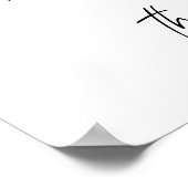 Petten uit Afstuderen 5 Fototoetsenbord Poster (Hoek)