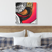 Petten uit canvas afdruk (Insitu (Slaapkamer))
