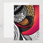 Petten uit feestdagenkaart (Voorkant / Achterkant)