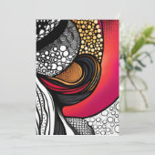 Petten uit feestdagenkaart (Staand voorkant)