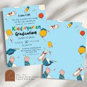 Petten uit kleuterschool Afstuderen Kaart