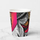 Petten uit papieren bekers (Achterkant)