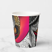 Petten uit papieren bekers (Voorkant)