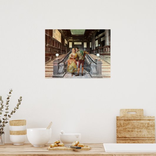 Petten uit! poster (Keuken)