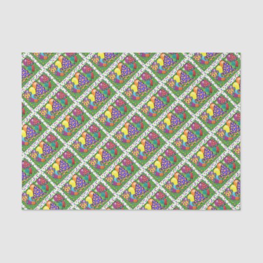 Petten van de Birthay Party Tissuepapier (Voorkant)