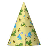 Petten van de Dinosaurs-partij Feesthoedjes (Achterkant)