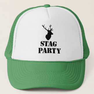 petten van de "Stag Party". Stationkopontwerp