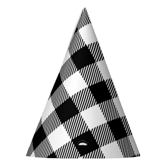 Petten van de winterwitte buffelpartij feesthoedjes (Links)