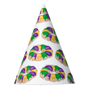 Petten van King Cake Party Feesthoedjes